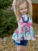 Sequin Explosion Distressed Shorties and Super Shorties (Choose your color/s)