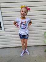 Sequin Explosion Distressed Shorties and Super Shorties (Choose your color/s)