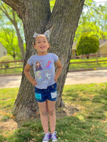 Sequin Explosion Distressed Shorties and Super Shorties (Choose your color/s)